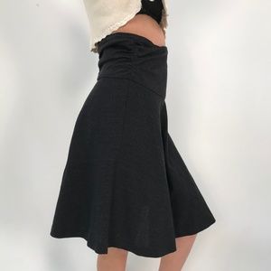 Vintage DKNY Wool Midi Skirt